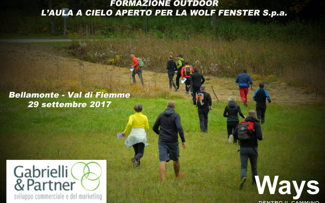 Formazione Outdoor – Aula a cielo aperto per la Wolf Fenster S.p.a