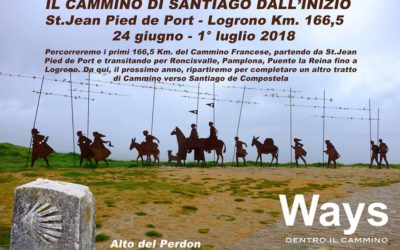 L’INIZIO DEL CAMMINO DI SANTIAGO DEL COMPOSTELA – 24 GIUGNO – 1° LUGLIO 2018