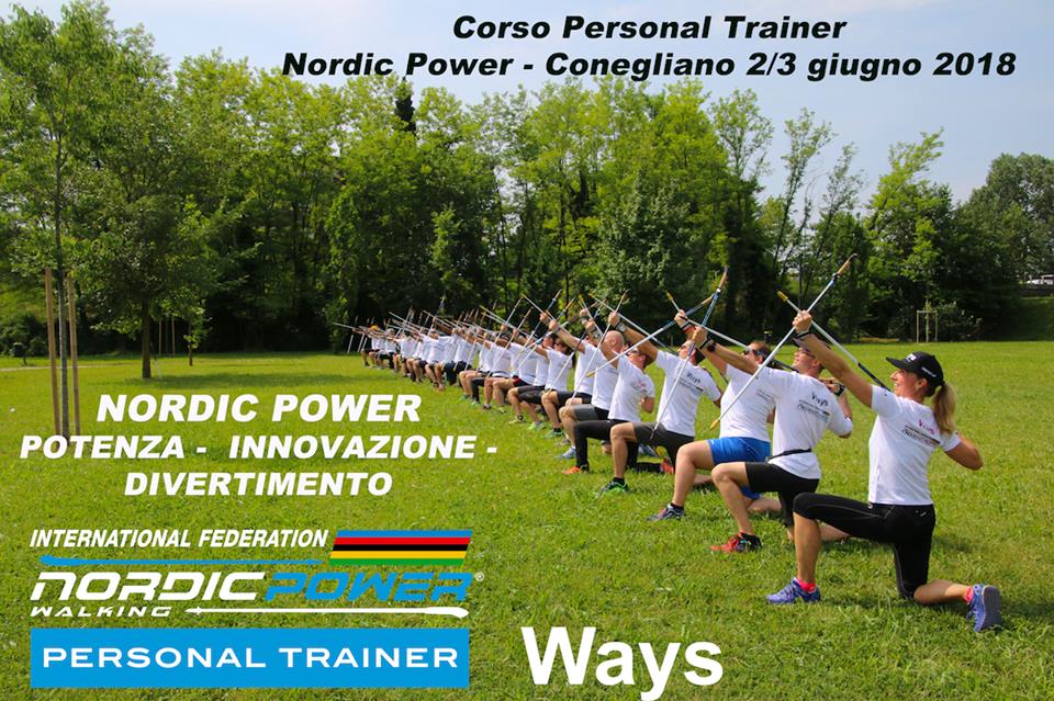 I nuovi Personal Trainer di Nordic Power del corso di Conegliano (TV)