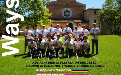 I nuovi Personal Trainer di Nordic Power dopo il corso di Macerata (Abbadia di Fiastra)