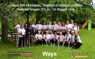 I nuovi Personal trainer di Nordic Power del corso di Pove del Grappa