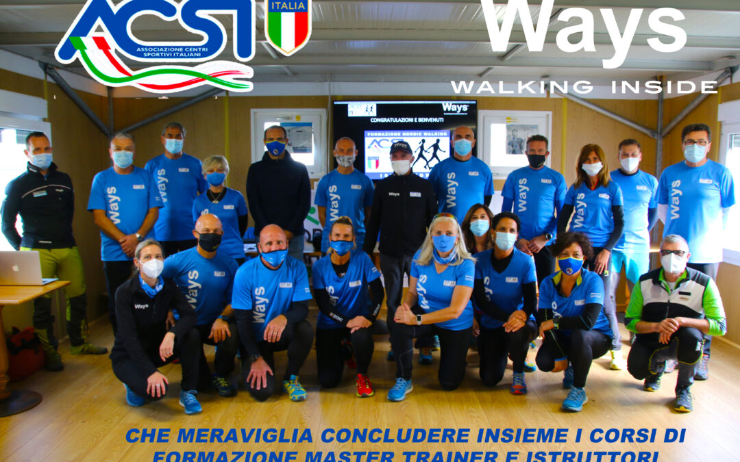 CONCLUSI CON SUCCESSO I CORSI DI FORMAZIONE MASTER TRAINER E ISTRUTTORI