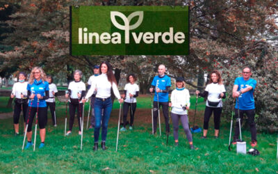 SU RAI UNO A LINEA VERDE IL NORDIC WALKING RITMICO CON OROBIE E WAYS