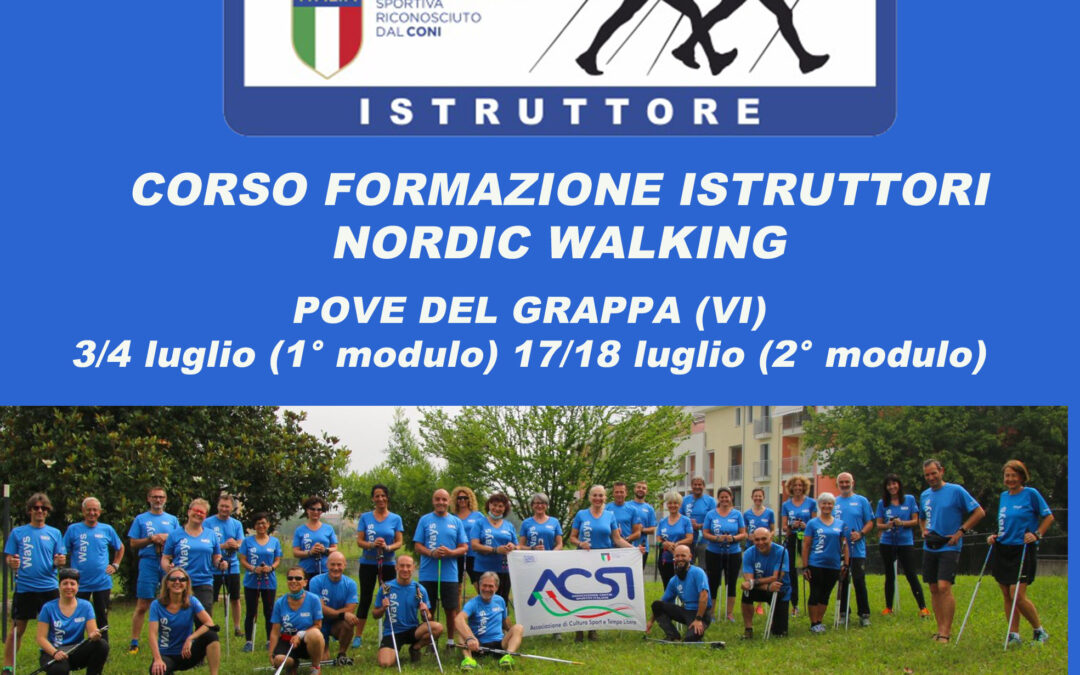 Corso formazione istruttori di Nordic Walking – Pove del Grappa (VI)