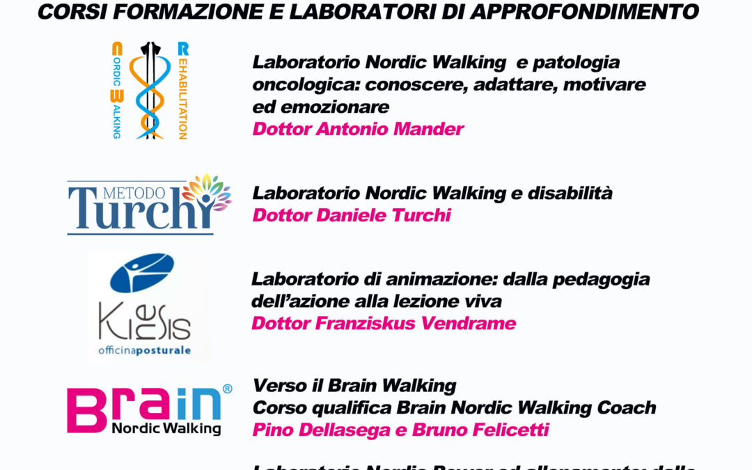 LE PROSSIME NUOVE GRANDI PROPOSTE DI WAYS CORSI FORMAZIONE E LABORATORI DI APPROFONDIMENTO