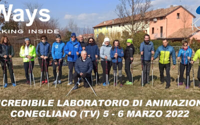 INCREDIBILE LABORATORIO DI ANIMAZIONE WAYS A CONEGLIANO (TV) 5-6 MARZO 2022