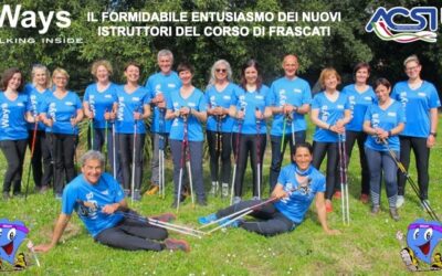 I NUOVI ED ENTUSIASTI ISTRUTTORI WAYS – ACSI DEL CORSO DI FRASCATI (RM)