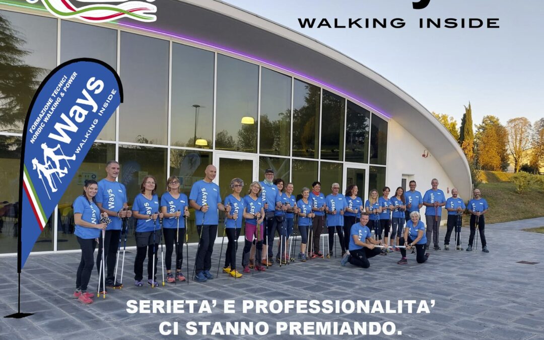 SERIETA’ E PROFESSIONALITA’ CI STANNO PREMIANDO. FORMATI I 22 NUOVI ISTRUTTORI WAYS DAL CORSO DI BERGAMO