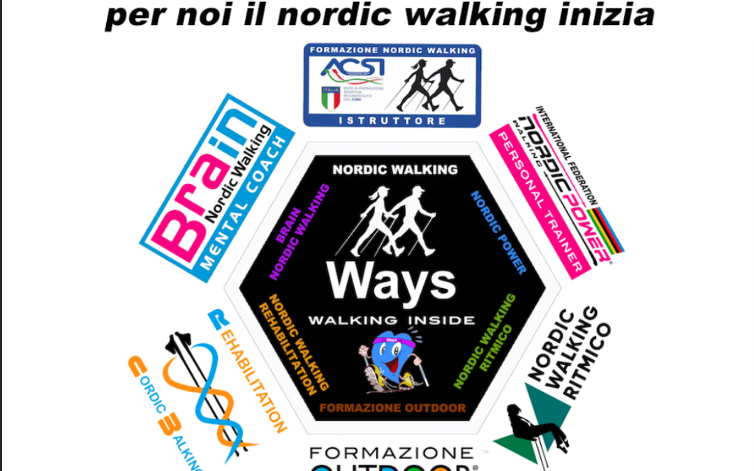 Dove per molti il nordic walking finisce, per noi il nordic walking inizia