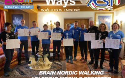 UN PRIMO MODULO PERFETTO PER IL BRAIN NORDIC WALKING A BELLAMONTE (TN)