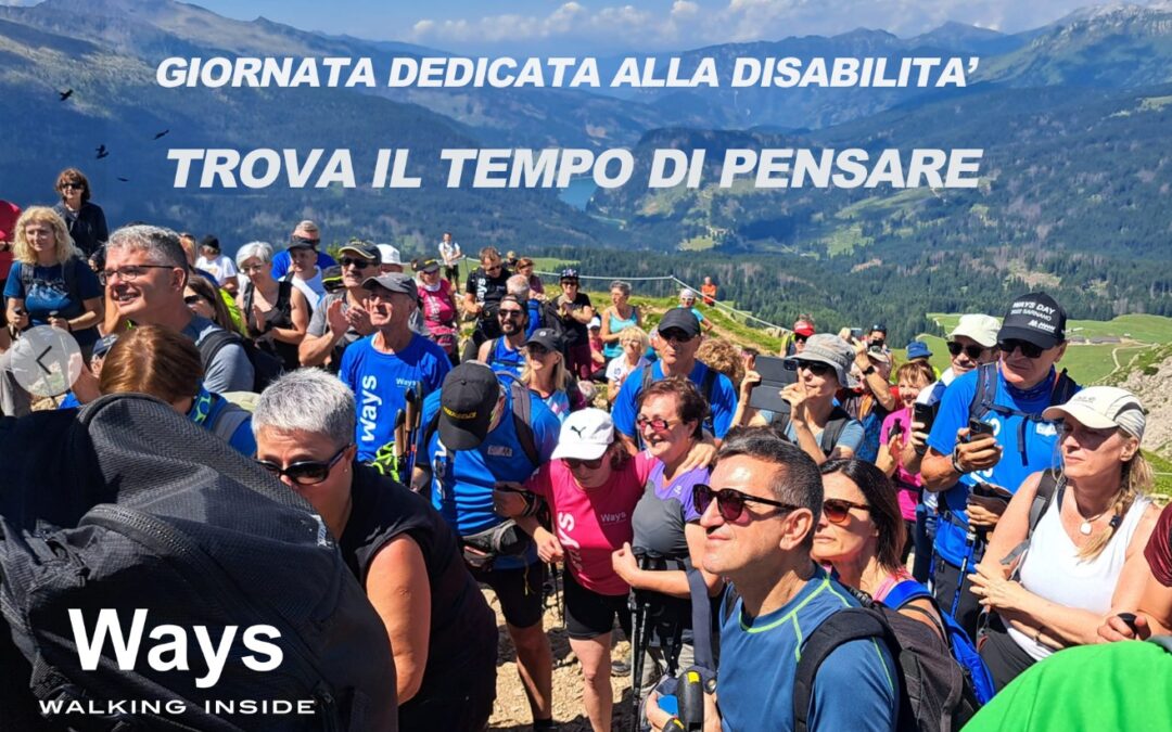 GIORNATA DEDICATA ALLA DISABILITA’ WAYS – 16 LUGLIO 2023